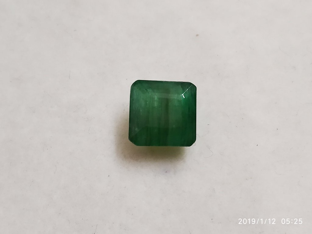 2.33 ct Natural Emerald Cut Colombian Emerald: Natural Colombian Emerald~~~MM Size 11 x 8 x 5~~~50 % Combine Shipping Discount