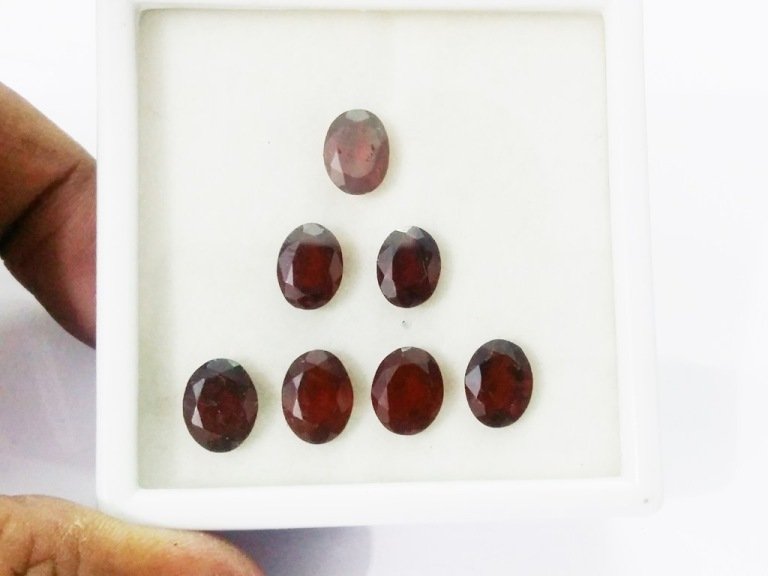 23.43 ct Natural Wholesale Hessonite Garnet Lot: Natural Wholesale Hessonite Garnet Lot~~~MM Size 10 x 8 x 5~~~50 % Combine Shipping Discount