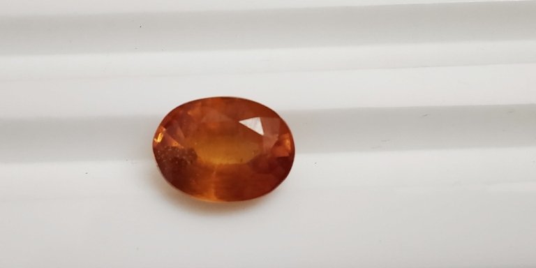 6.26 ct Oval Beer Color Sapphire: Oval Beer Color Sapphire~~MM Size 11 x 8 x 6~~50 % Combine Shipping Discount
