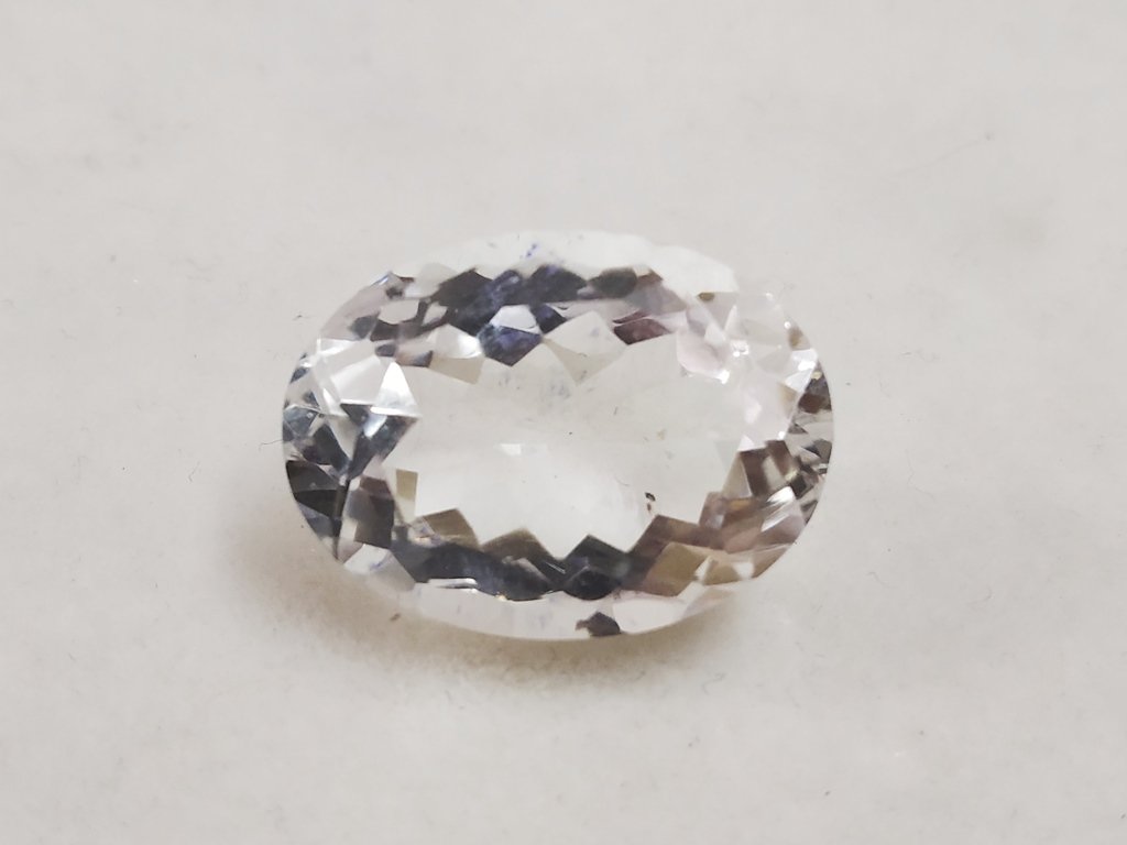 9.06 ct Natural White Oval Quartz: Natural White Oval Quartz~~MM Size 16 x 12 x 8~~50 % Combine Shipping Discount