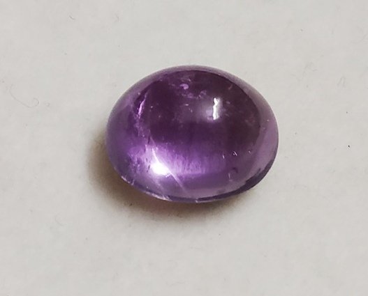 13.06 ct Natural Oval Cabochon Purple Amethyst (1 of 3)