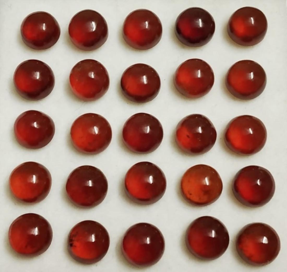 51.80 ct Natural Hessonite Cabochon Garnet Gemstone Lot (1 of 1)