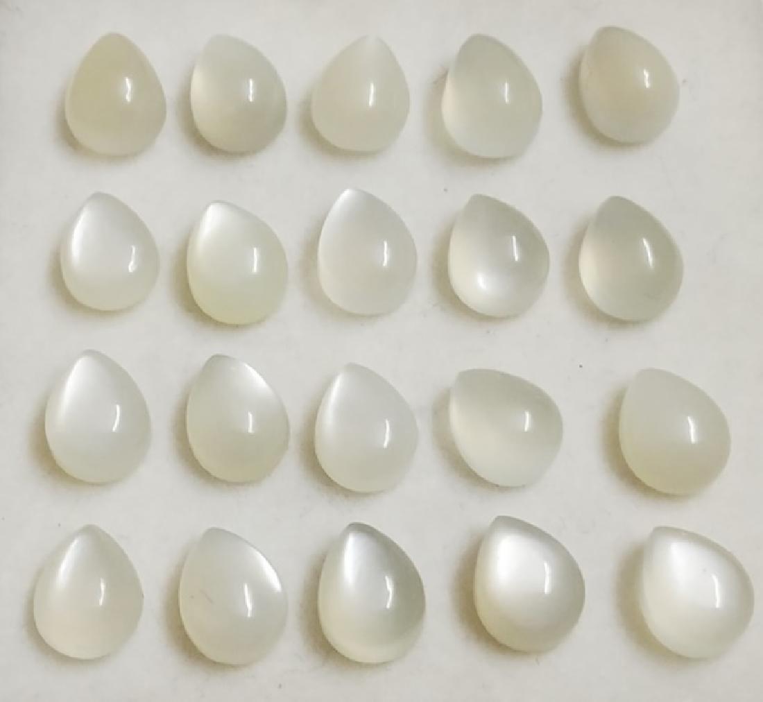 41.85 ct Natural White Moonstone Gemstone Wholesale Lot (1 of 1)