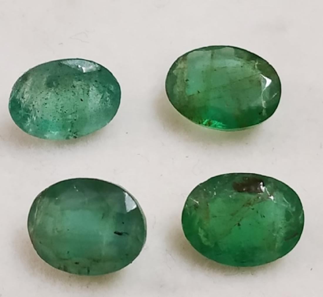 6.29 ct Natural Oval Colombian Emerald: Natural Oval Colombian Emerald~~~MM Size 9 x 7 x 4~~50 % Combine Shipping Discount