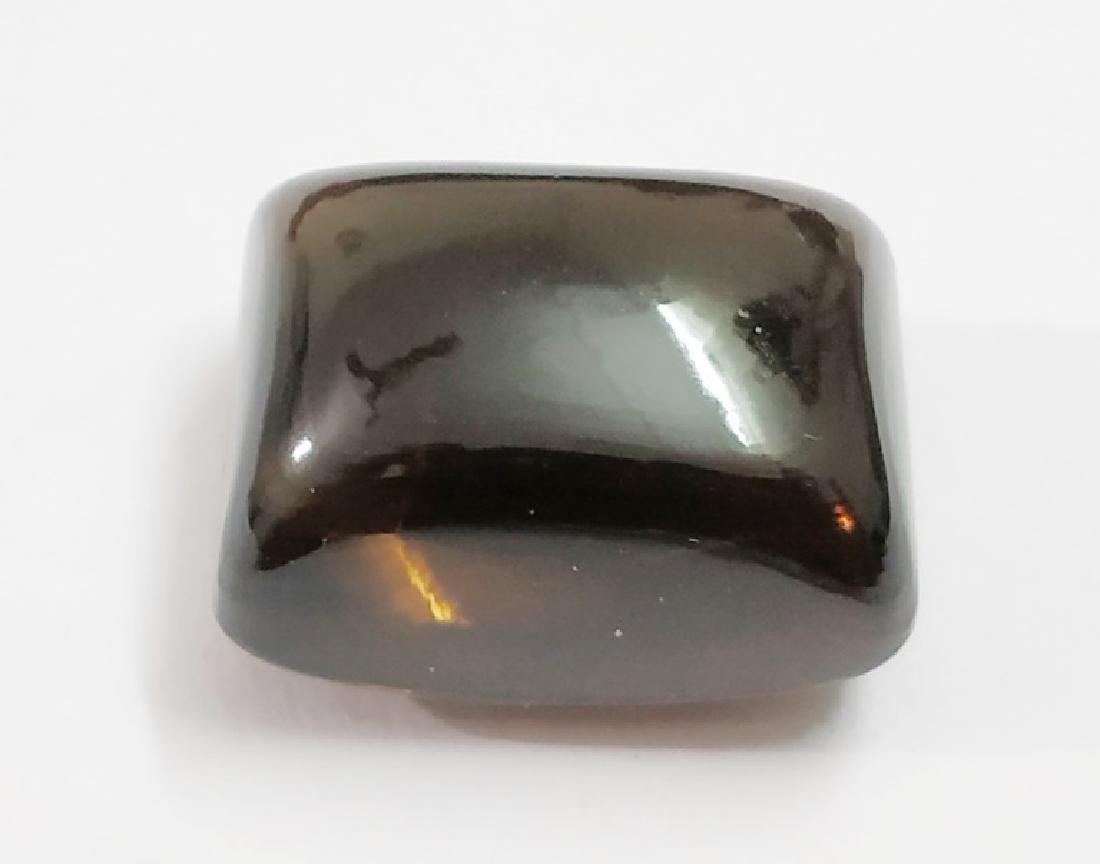 20.85 ct Natural Smoky Quartz Gemstone Natural Oval: Natural Emerald Cut Smoky Quartz Gemstone~~MM Size 17 x 13 x 10~~50 % Combine Shipping Discount