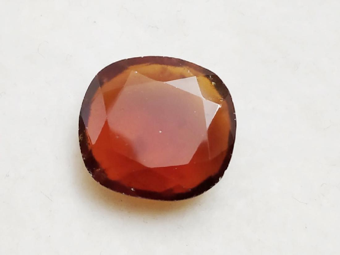 5.13 ct Natural Oval Hessonite Garnet: Natural Oval Hessonite Garnet~~ MM Size 11 x 10 x 4~~