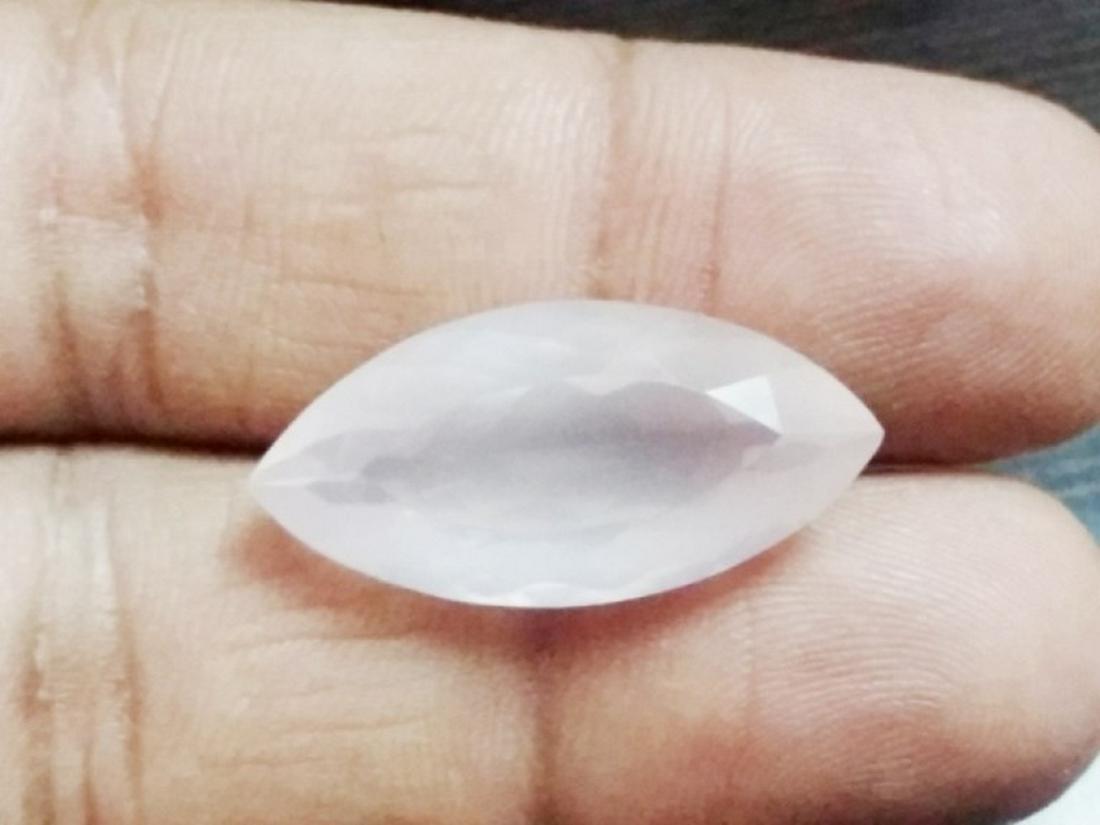 19.34 ct Natural Marquise Shape Rose Cut Quartz: Natural Marquise Shape Rose Cut Quartz~~MM Size 27 x 13 x 9~~