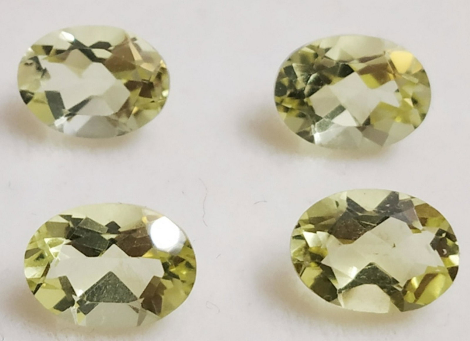 3.29 ct Oval Cut Natural Lemon Topaz: MM SIZE = 7 x 5 x 3