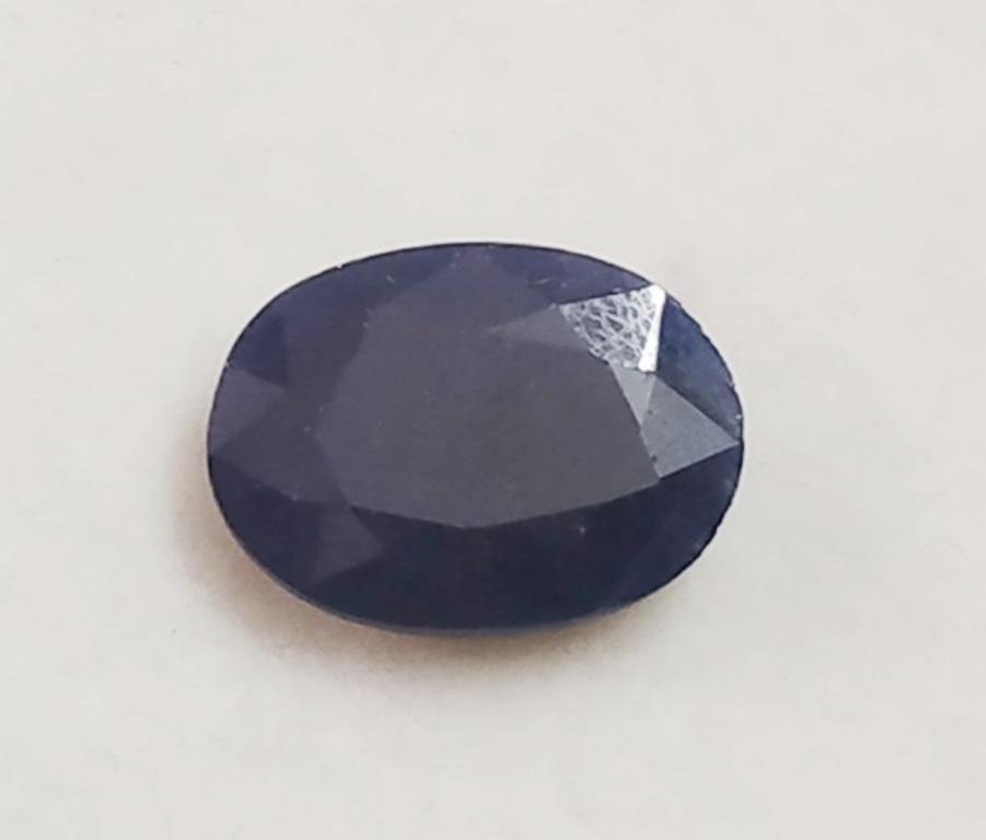 6.47 ct Natural Oval Sri Lanka Sapphire: Natural Oval Sapphire~~MM Size 15 x 11 x 3~~