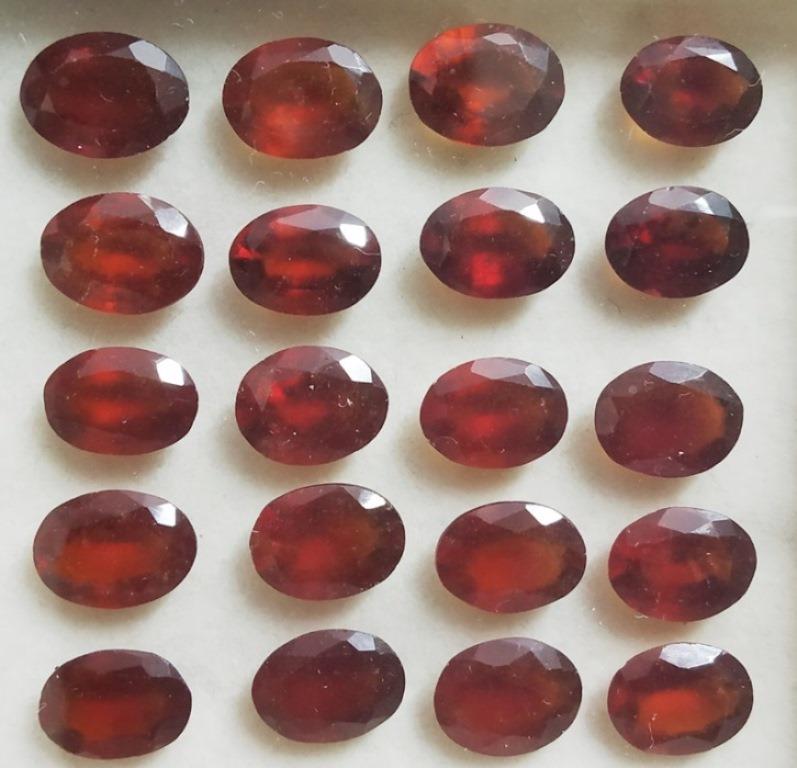 45.38 ct Natural Hessonite Garnet~95: Natural Hessonite Garnet MM Size : 9 x 7 ---