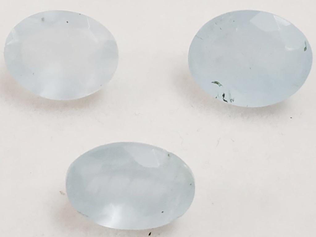4.93 ct Natural Aquamarine Gemstone: Natural Aquamarine Gemstone~~MM Size 8 x 6 x 4~~