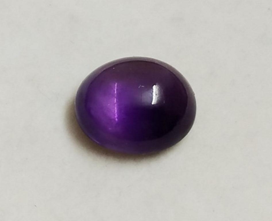 18.86 ct Natural Oval Cabochon Purple Amethyst (1 of 1)