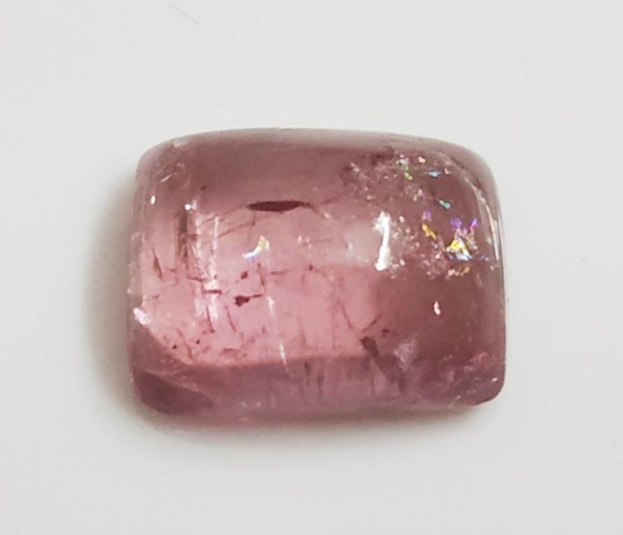 2.62 Ct Pink Emerald Cabochon Tourmaline (1 of 1)