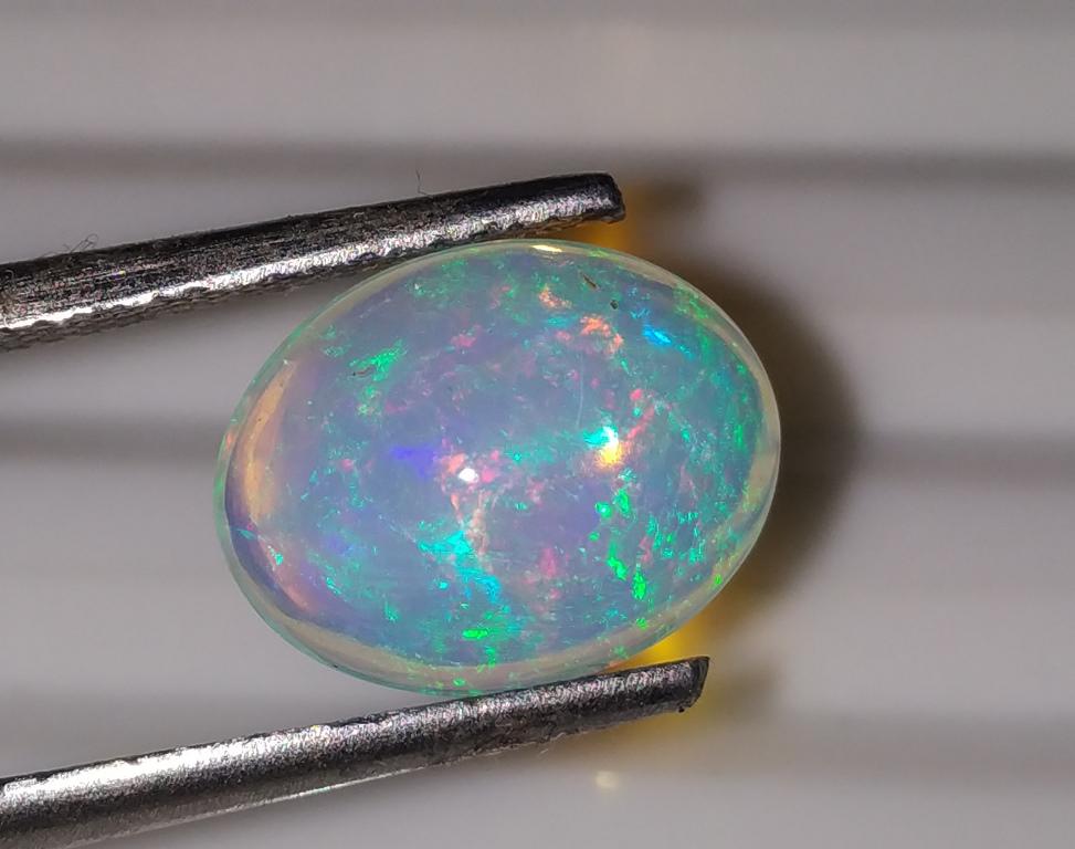 2.26 Ct Natural Oval Opal Gemstone (1 of 1)