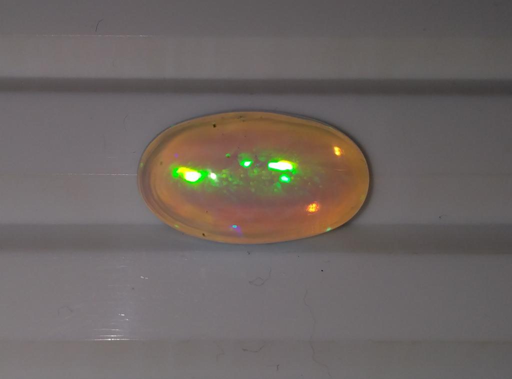 2.80 Ct Natural Oval Opal Gemstone (1 of 1)