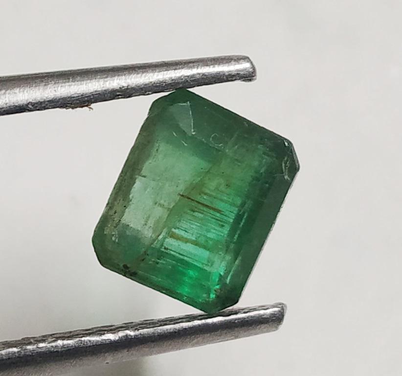 1.75 Ct Emerald Cut Natural Colombian Emerald (1 of 1)