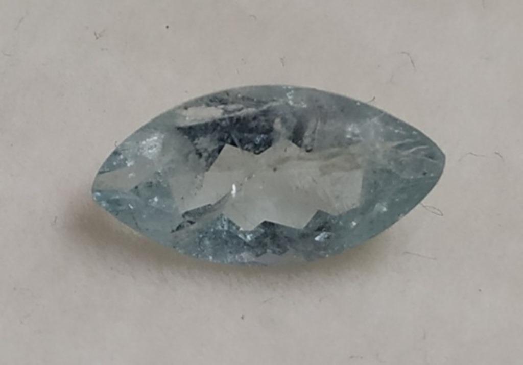 1.05 ct Natural Marquise Cut Aquamarine: Natural Marquise Cut Aquamarine~~ MM Size 7 x 5 x 3~~