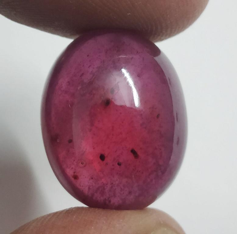 35.67 ct Oval Cabochon Ruby (1 of 1)