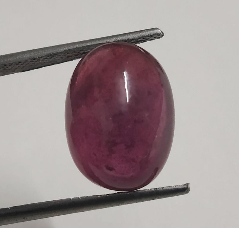 15.34 ct Oval Cabochon Ruby (1 of 1)