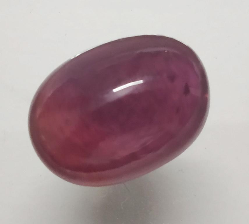 14.71 ct Oval Cabochon Ruby (1 of 1)