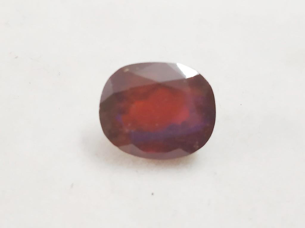 4.80 ct Natural Oval Hessonite Garnet: MM SIZE = 10 X 9 X 6