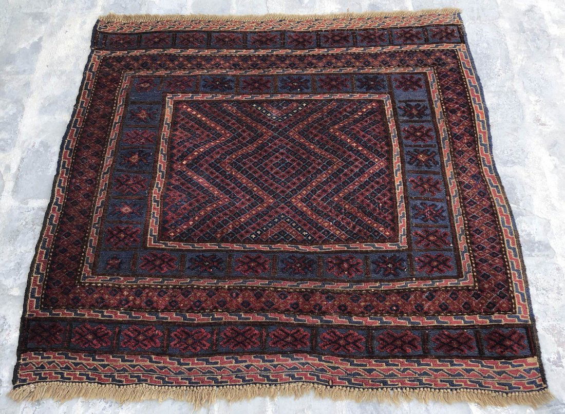 Afghani Mashwani kilim Hand Knotted Area Rug (1 of 5)