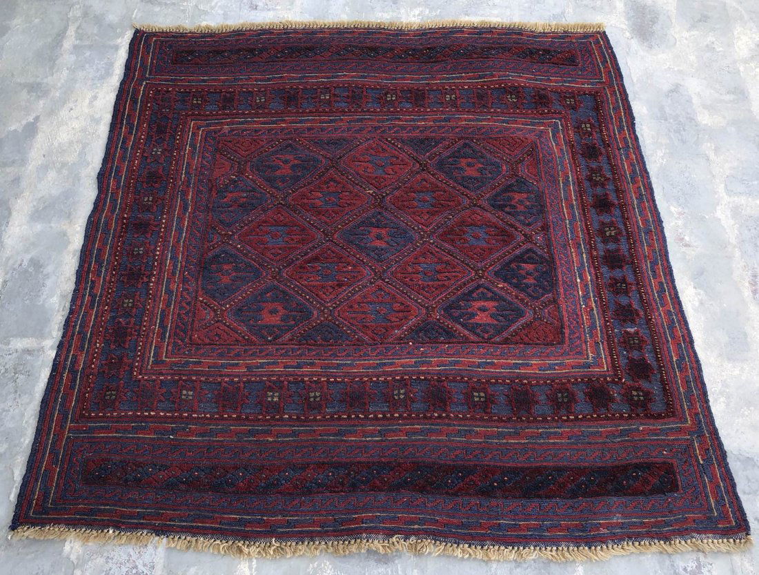 Afghani Mashwani kilim Hand Knotted Area Rug (1 of 5)