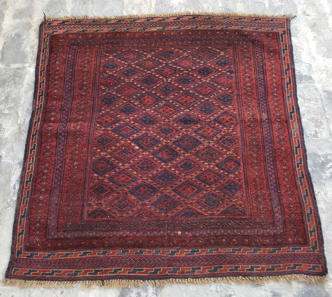 Afghani Mashwani kilim Hand Knotted Area Rug (1 of 6)