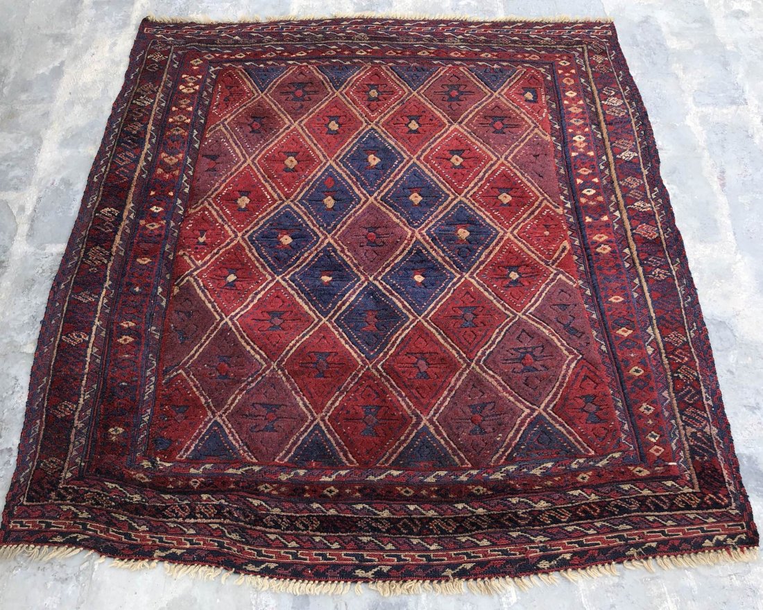 Afghani Baluchi Kilim Rug Hand Knotted: Beautiful Afghani Baluchi Rug area 100% WoolFrom Afghanistan .