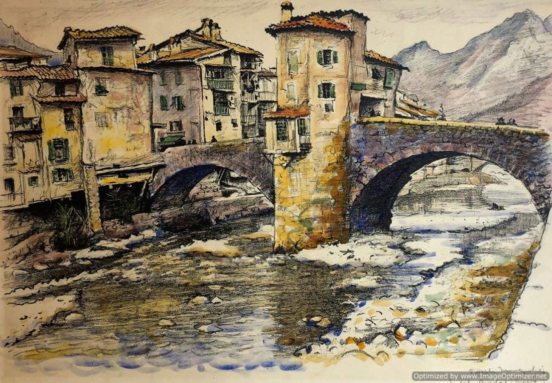 Joseph Margulies, Listed American Artist, Pencil Signed (1 of 5)