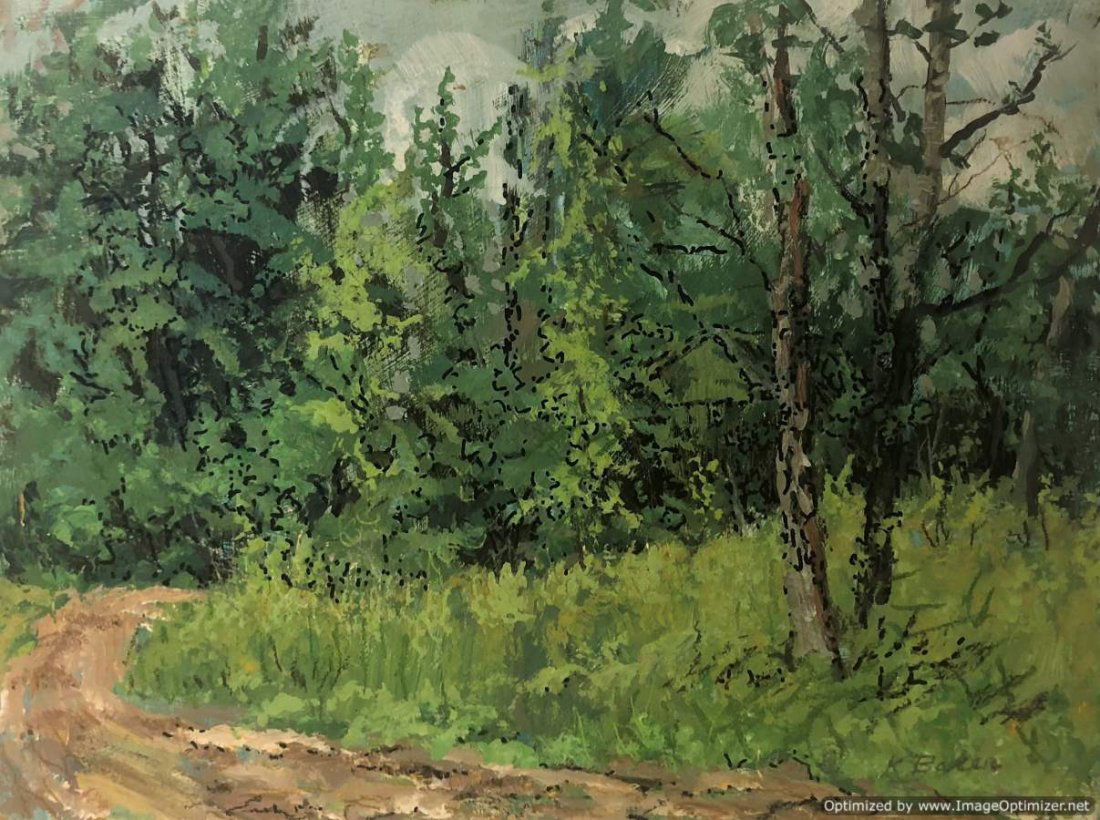 Kenneth Baker 1931-1995 South Africa, Oil/b, Landscape (1 of 5)