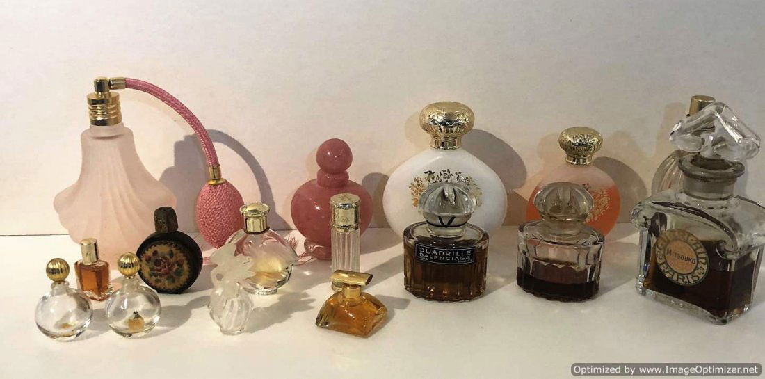 Sixteen [16] Assorted Perfumers / Perfume Bottles (1 of 4)