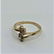 14 K Yellow Gold Ring with Four Diamonds - 3