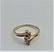14 K Yellow Gold Ring with Four Diamonds - 4