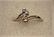 14 K Yellow Gold Ring with Four Diamonds - 7