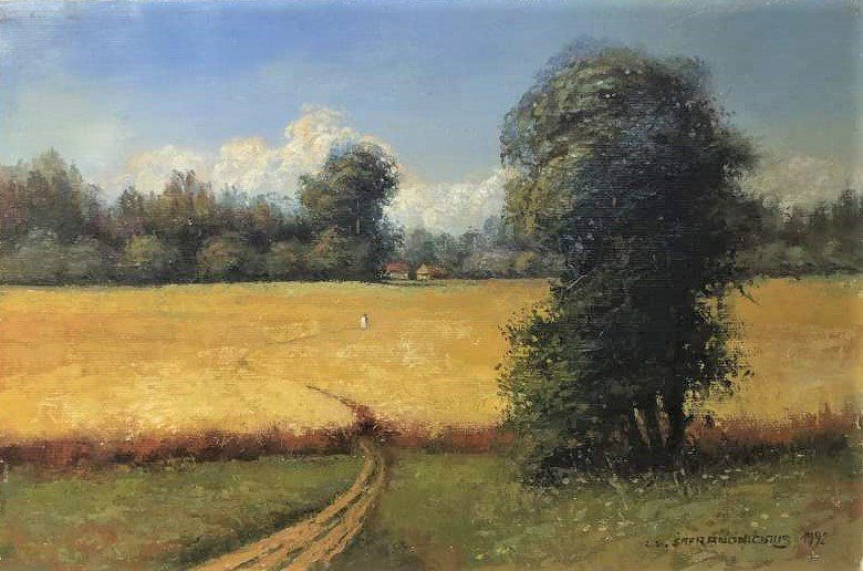 S.S. Safranoviaaus; Russian Impressionist Landscape Oil (1 of 6)