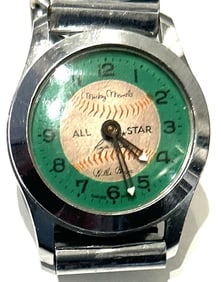 1960s  Mickey Mantle / Willie Mays / Roger Maris All Star Wristwatch
