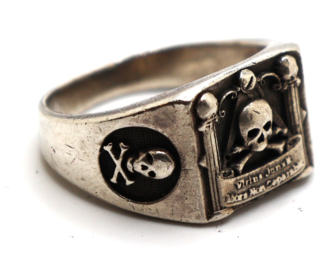 Sterling Silver .925 Men's Masonic Ring Size 12 , 1 in. x 1 in. (1 of 5)