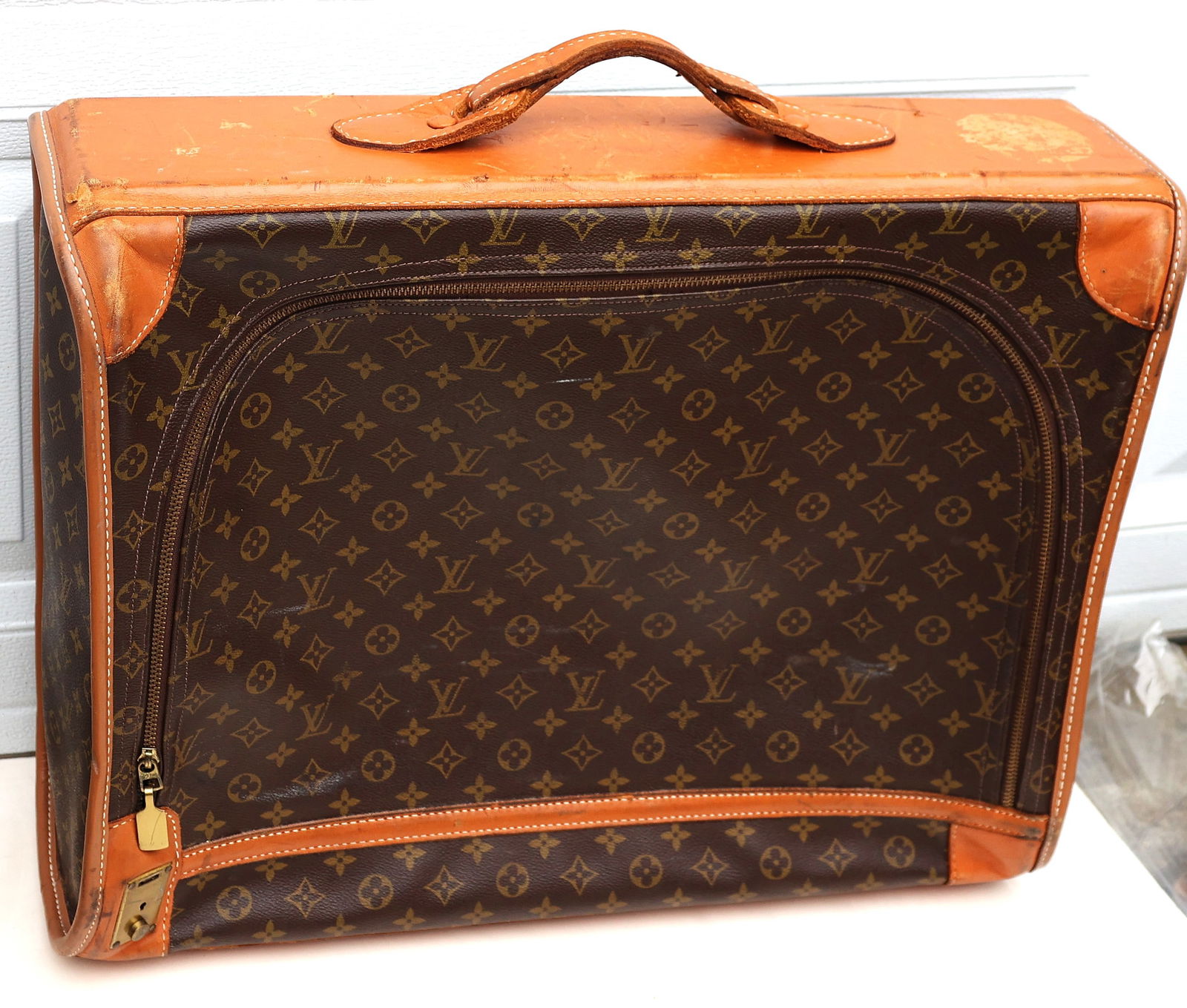 Vintage Louis Vuitton Suitcase in Classic Monogram Pattern (1 of 7)