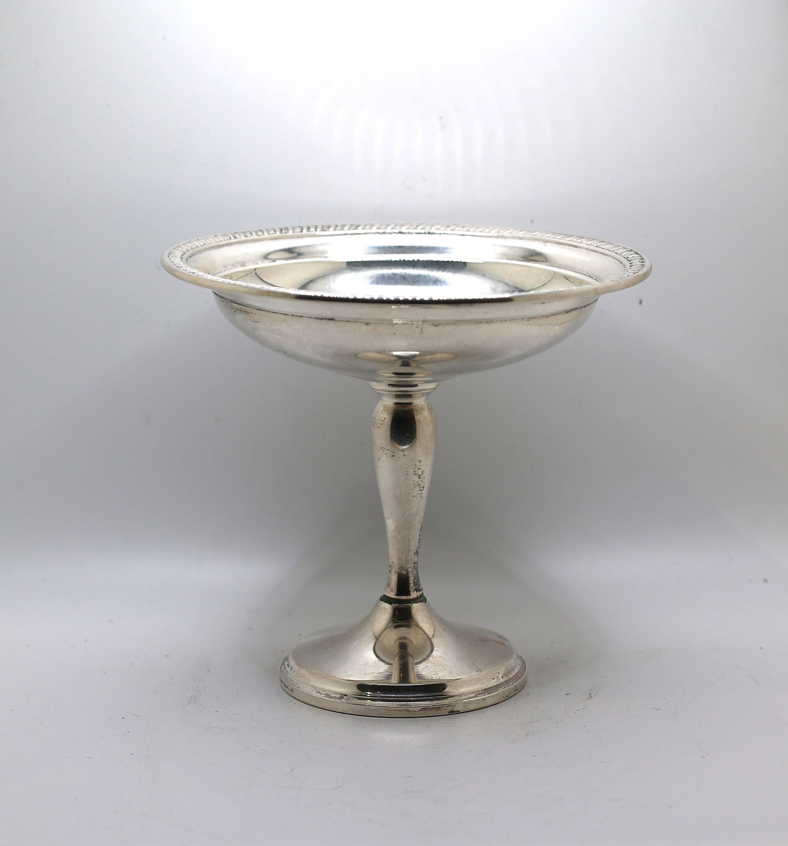 Sterling Silver Compote 5 1/4 in. height Revere Silversmiths Sterling Reinforced, 5 3/4 in. dia. top (1 of 4)