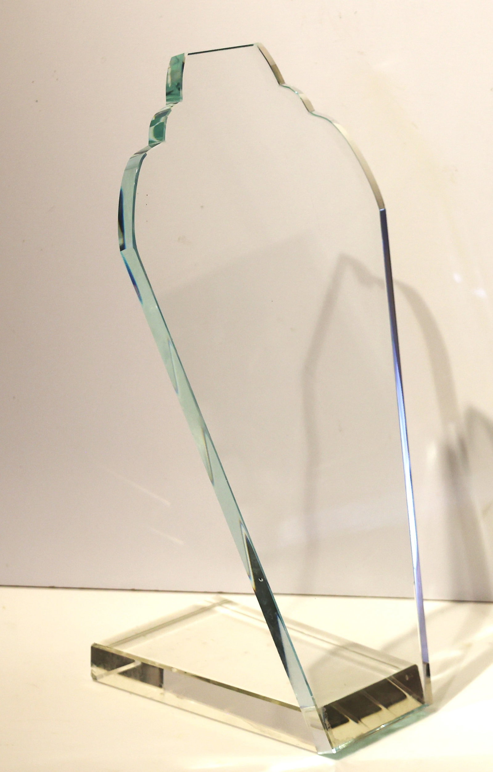 Glass Store Display For Necklace Jewelry, 13.5 inches height x 7.5 in. wide x 6.5 in. depth: Glass Store Display For Necklace Jewelry, 13.5 inches height x 7.5 in. wide x 6.5 in. depth