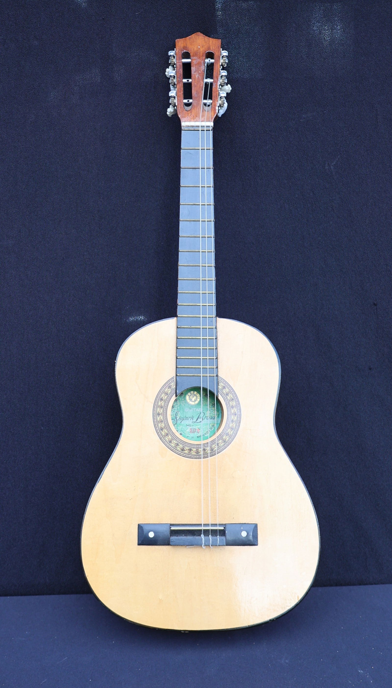 SKYLARK  Vintage Youth Acoustic Guitar 30 inches length x 10 1/2 in. wide (1 of 9)