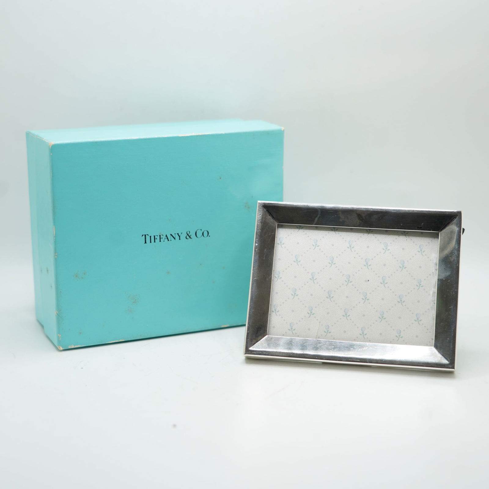 TIFFANY & CO MAKERS Sterling Silver Frame In Original Box (1 of 10)