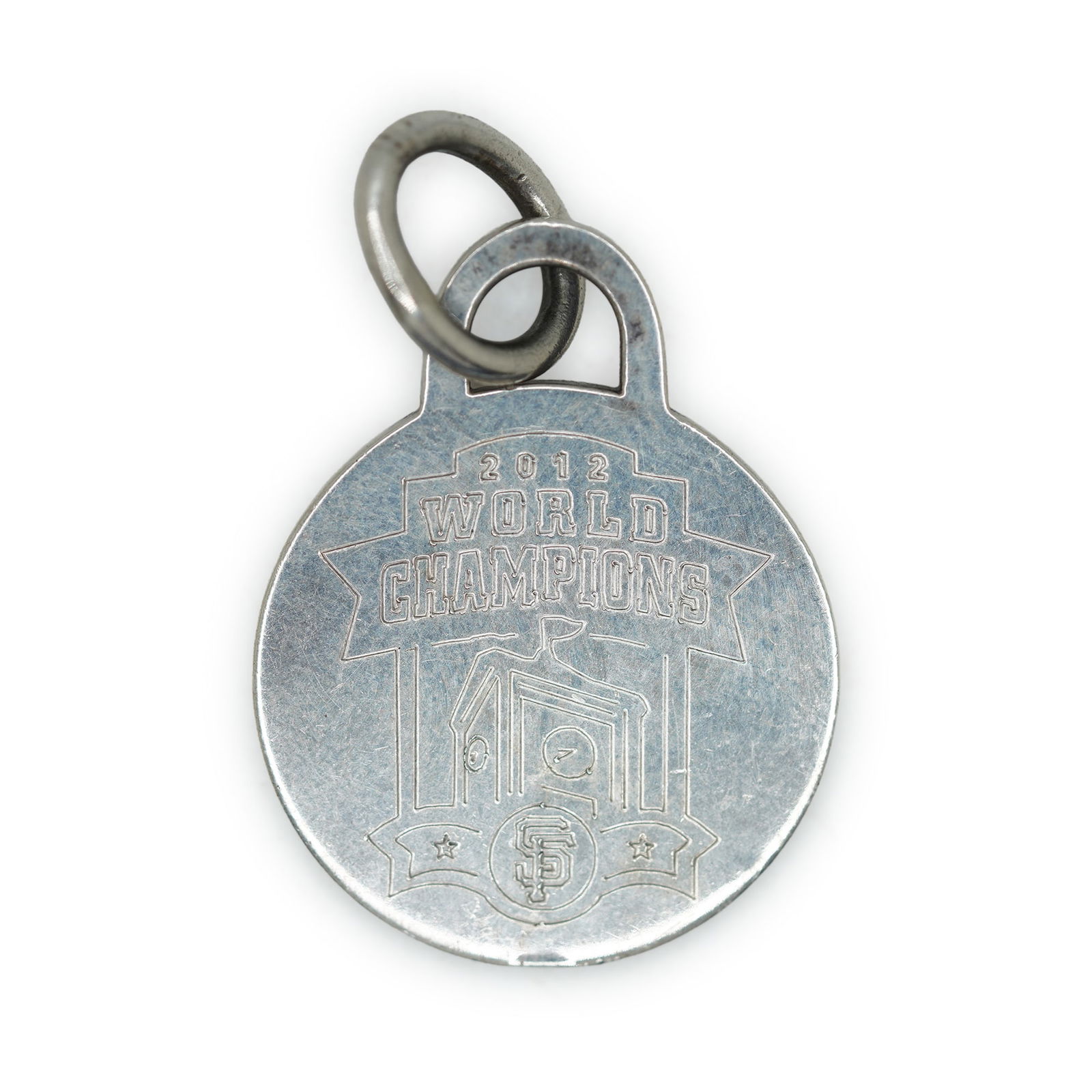 TIFFANY & CO .925 Sterling Silver Round Pendant 3/4 in. x 1 in. (1 of 5)