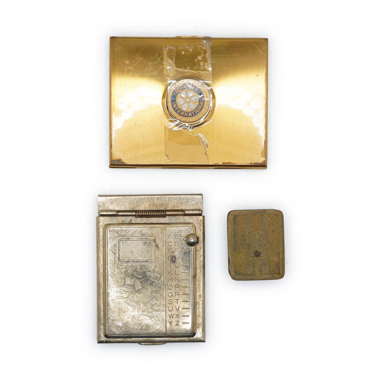 Vintage Address Book, Elgin Compact, Small Brass Pill Box - See Pictures (1 of 16)