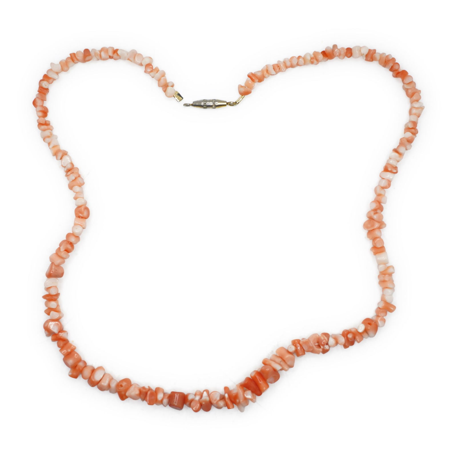 Coral Necklace , Size 17 inches length x 3/8 in. wide (1 of 9)