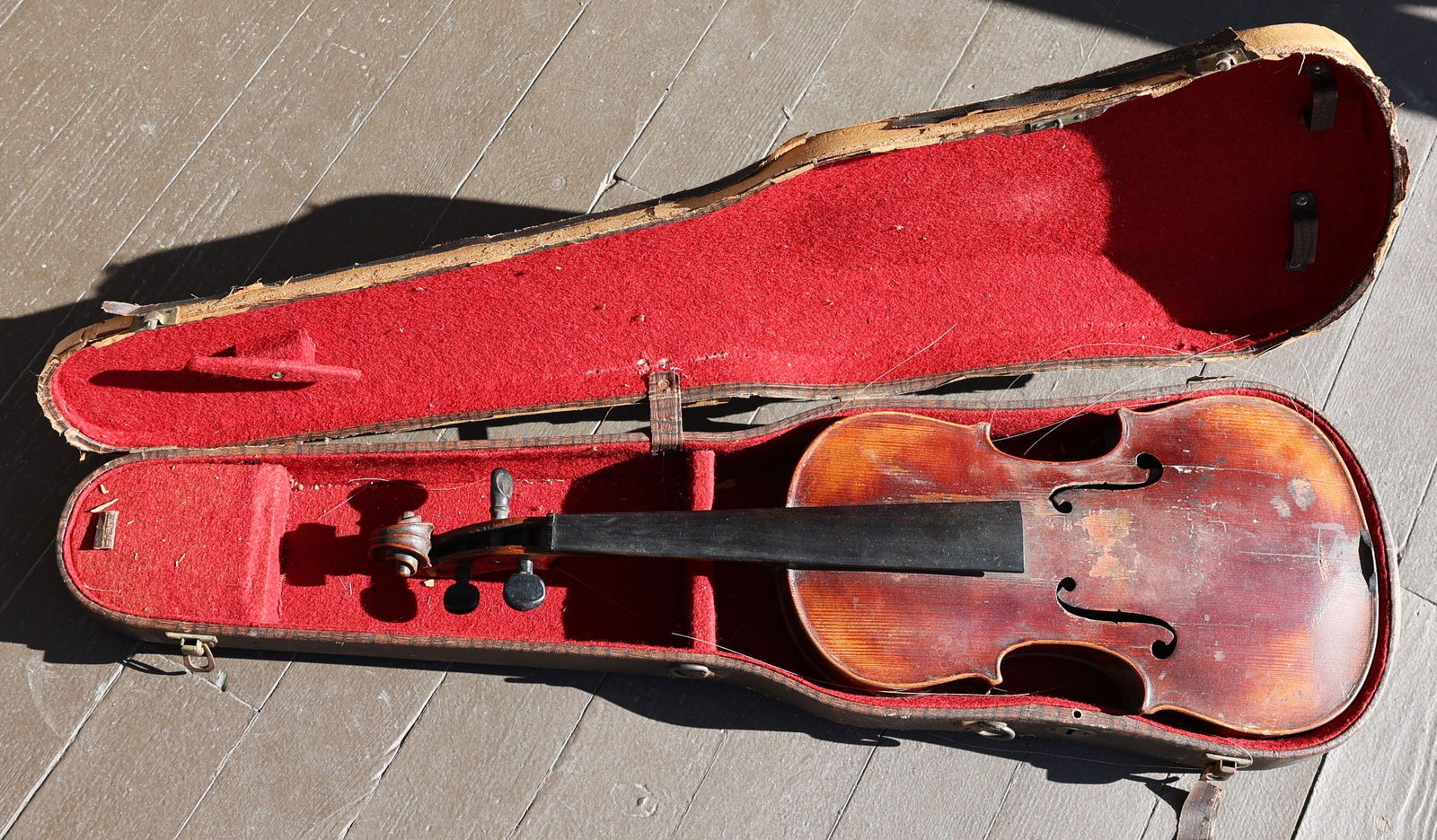 Antique Violin, Antonius Stradivarius Cremonenfis Faciebat Anna 1723, With Hard Case (1 of 13)