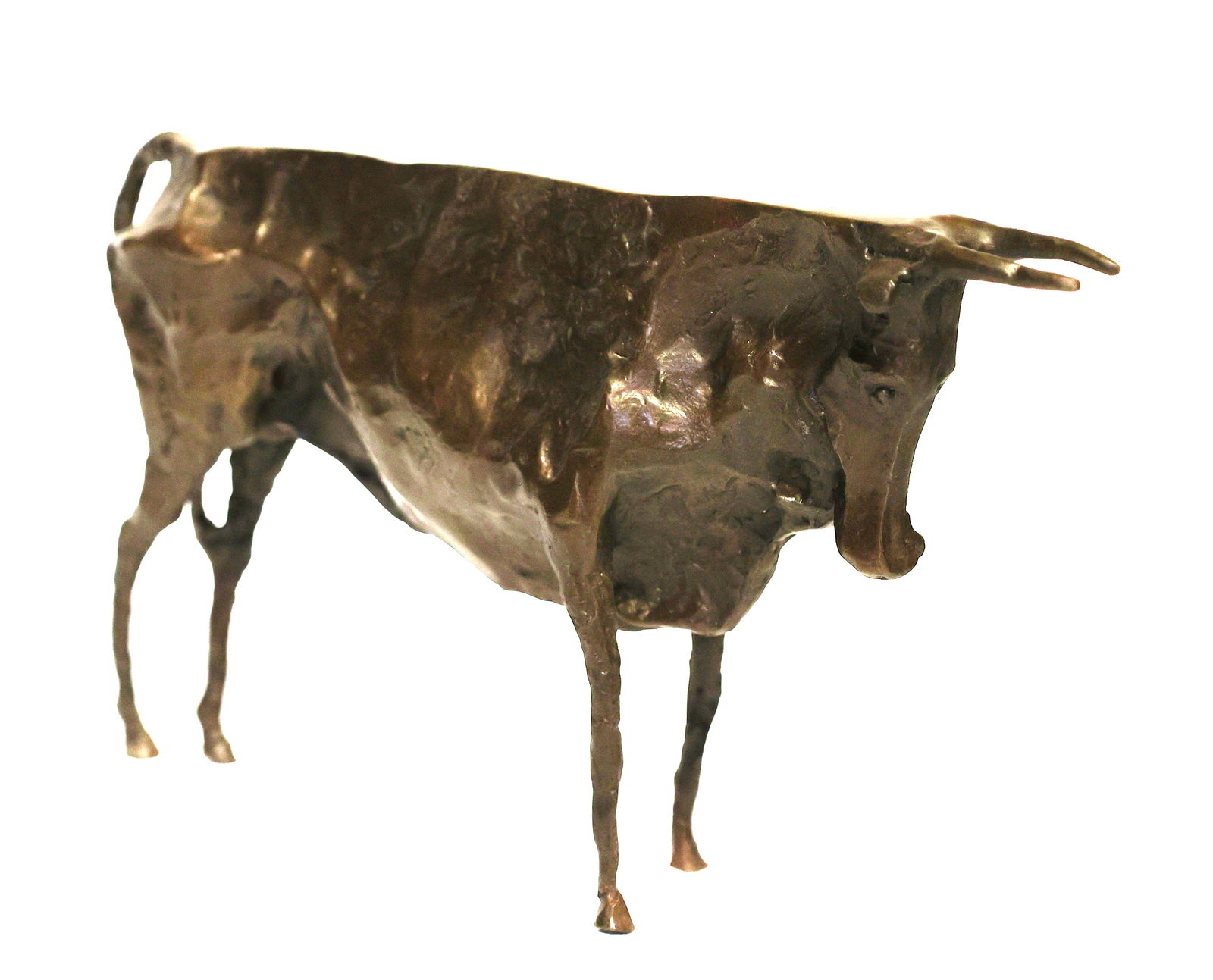 Bronze Sculpture of a Bull, Modeled after an original work by Pablo Picasso (1 of 5)