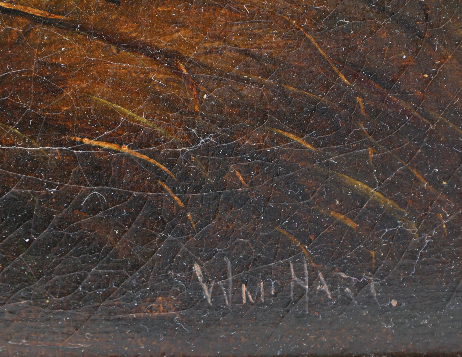 William Hart, 1823-1894, Oil on Canvas, Cows in a Landscape, Signed, Framed - 2