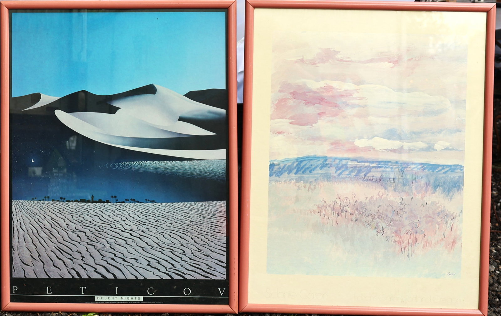 2 Contemporary Framed Art Posters (1 of 3)